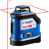 Лазерный нивелир Зубр Крест-360 34906