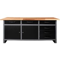 Стол-верстак Baumeister Карстен BTC-008 (антрацит)