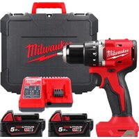 Дрель-шуруповерт Milwaukee M18 M18BLDDRC-502C 4933492835 (с 2-мя АКБ 5 Ач, кейс)
