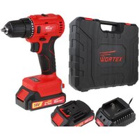 Дрель-шуруповерт Wortex BD 2025 DLi BD2025DLi1029 (с 2-мя АКБ, кейс)