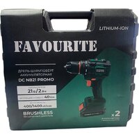 Дрель-шуруповерт Favourite DC NB21 Promo (с 2-мя АКБ, кейс)