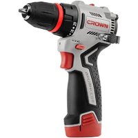 Дрель-шуруповерт Crown CT21129HQX-2 BMC (с 2-мя АКБ, кейс)