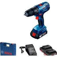 Ударная дрель-шуруповерт Bosch GSB 180-LI Professional 06019F8307 (с 2-мя АКБ, кейс)