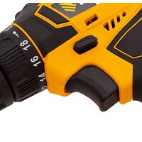 Дрель-шуруповерт Denzel CDL-18-02BM (с 2-мя АКБ, кейс)