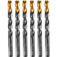 Сверла, буры, зенкеры Denzel 717224 (6шт)