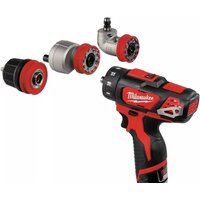 Дрель-шуруповерт Milwaukee M12 BDDXKIT-202C 4933447836 (с 2-мя АКБ, кейс)
