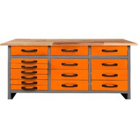 Стол-верстак Baumeister Конни BTC-008A (оранжевый)