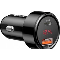 Автомобильное зарядное Baseus CCMLC20C-01
