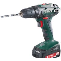 Дрель-шуруповерт Metabo BS 14.4 SET 602206880 (с 2-мя АКБ, набор оснастки, кейс)