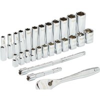 Набор трещотка с головками Milwaukee 4932464943 (28 предметов)