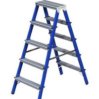 Лестница-стремянка Новая высота NV 114 двухсторонняя 2x5 ступеней