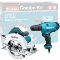 Наборы электроинструментов Makita DK0118 (шуруповерт, циркулярная пила)