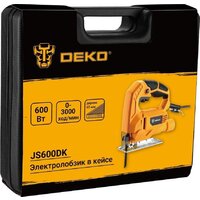 Электролобзик Deko JS600DK 084-1102 (кейс)