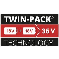 Набор аккумуляторов Einhell Twinpack 4511524 (18В/2.5 Ah)