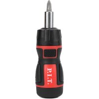Набор отвертка с битами P.I.T. Advance HSDR04-0007 (7 предметов)