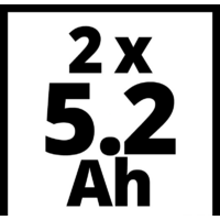 Набор аккумуляторов Einhell Twinpack 4511526 (18В/5.2 Ah)
