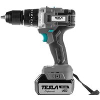 Дрель-шуруповерт Tesla TCD18HD 840374 (с 2-мя АКБ, кейс)
