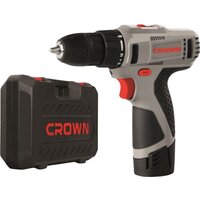Дрель-шуруповерт Crown CT21053LH-1.5 BMC (с 2-мя АКБ, кейс)