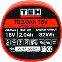 Аккумулятор TEH TB2.0Ah 16V (16В/2 Ah)