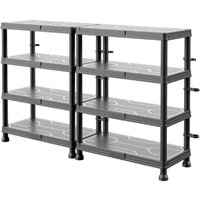 Стеллаж Qbrick System Regular Shelving System 60/30x4 L Low