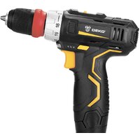 Ударная дрель-шуруповерт Deko GCD12DU3 SET4 063-4038 (с 2-мя АКБ, кейс, набор оснастки)