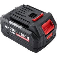 Аккумулятор ELITECH RCB 2040S (20В/4 Ач)