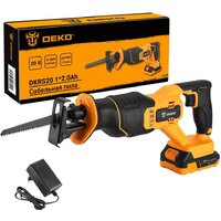 Сабельная пила Deko DKRS20 063-4206 (с 1-им АКБ)