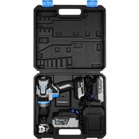 Ударная дрель-шуруповерт Deko GCD20DU PRO 083-1107 (с 2-мя АКБ, кейс)