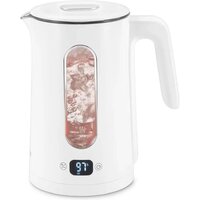 Электрический чайник Hyundai HYK-G5510 (белый/прозрачный)