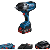 Гайковерт Bosch GDS 18V-1000 Professional 06019J8304 (с 2-мя АКБ, кейс)