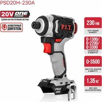 Винтоверт P.I.T. PSD20H-230A Solo (без АКБ)