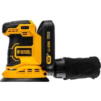 Эксцентриковая шлифмашина Denzel COS-125 (с 1-им АКБ)