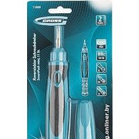 Набор отвертка с битами GROSS 11609 (12 предметов)