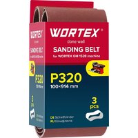 Набор шлифлент Wortex 1325978 (3шт)