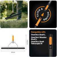 Грабли зубчатые Fiskars 1080679