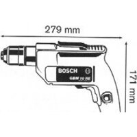 Безударная дрель Bosch GBM 10 RE [0601473600]