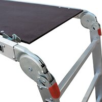 Лестница-трансформер Новая высота NV 334 трансформер с помостом 2x4 ступеней