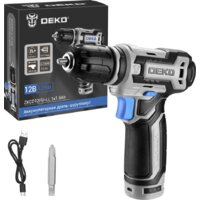 Дрель-шуруповерт Deko ZKCD12FU-Li 063-4141 (с 1-им АКБ)