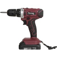 Дрель-шуруповерт Pioneer Tools CD-M2012C-USP (с 2-мя АКБ, кейс, оснастка)