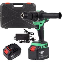 Ударная дрель-шуруповерт Zitrek Green Impact 18V 063-4046 (с 2-мя АКБ, кейс)