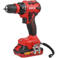 Дрель-шуруповерт Wortex BD 2025 LiSET ALL1 XLT 1325844 (с 2-мя АКБ, кейс)