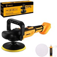 Полировальная машина Deko DKCP20 Max 063-2211 (без АКБ)