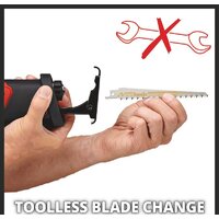 Сабельная пила Einhell TP-AP 18/28 Li BL - Solo 4326310 (без АКБ)