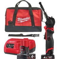 Ленточная шлифмашина Milwaukee M12 Fuel FBFL13-402B (с 2-мя АКБ, сумка)