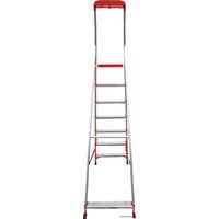 Лестница-стремянка Новая высота NV 3115 3115107 с органайзером (7 ступеней)