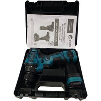 Дрель-шуруповерт Edon AD-16CBL (с 2-мя АКБ, кейс)