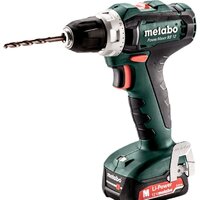 Дрель-шуруповерт Metabo PowerMaxx BS 12 601036500 (с 2-мя АКБ 2 Ah, кейс)