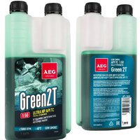 Моторное масло AEG Lubricants Green HP 2T API TC дозатор (зеленый) 1л