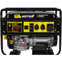 Бензиновый генератор Huter DY8000LX