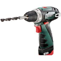 Дрель-шуруповерт Metabo PowerMaxx BS Basic 600080500 (с 2-мя АКБ 2 Ah)